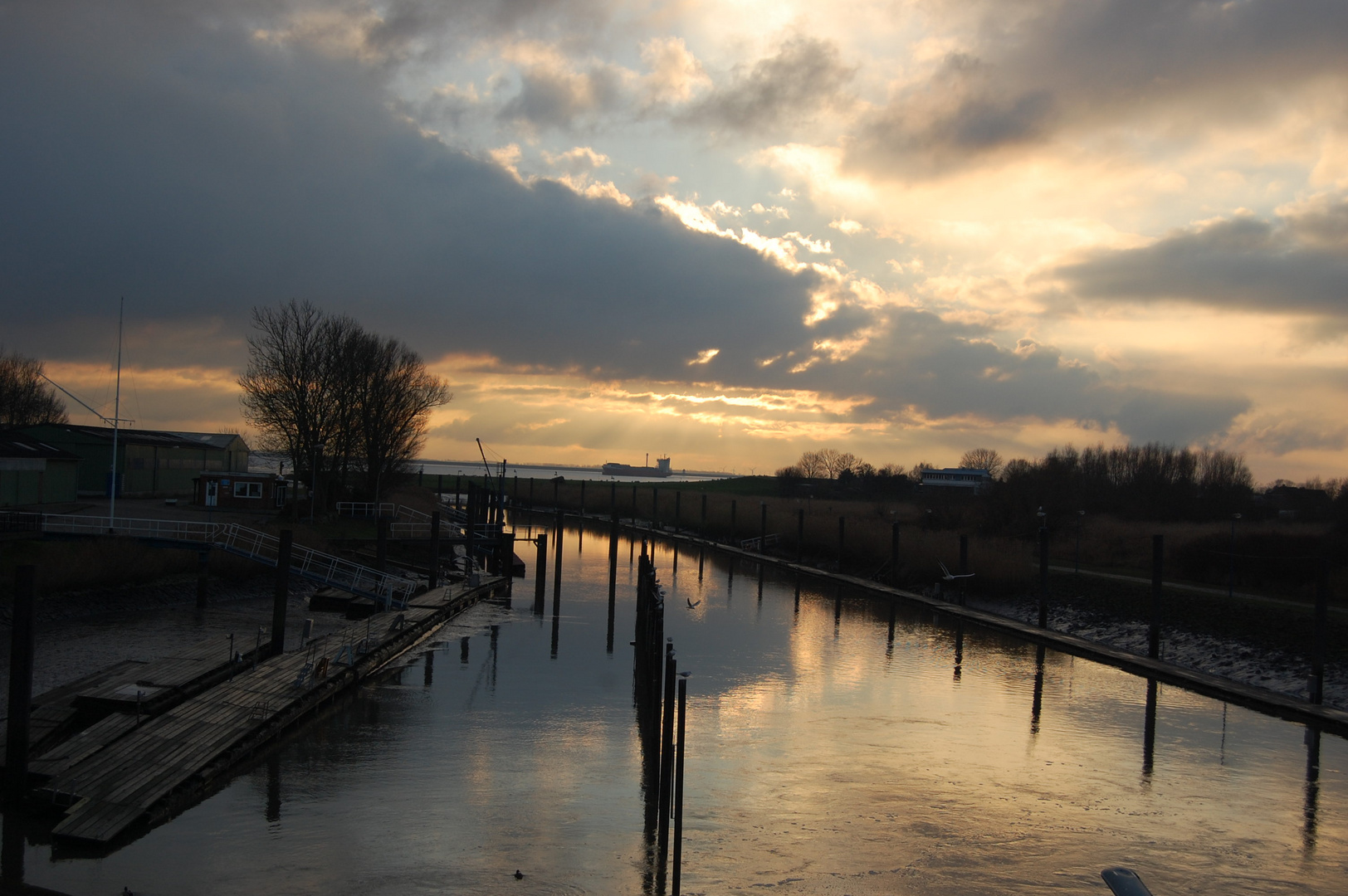 Brunsbüttel, "Alter Hafen"