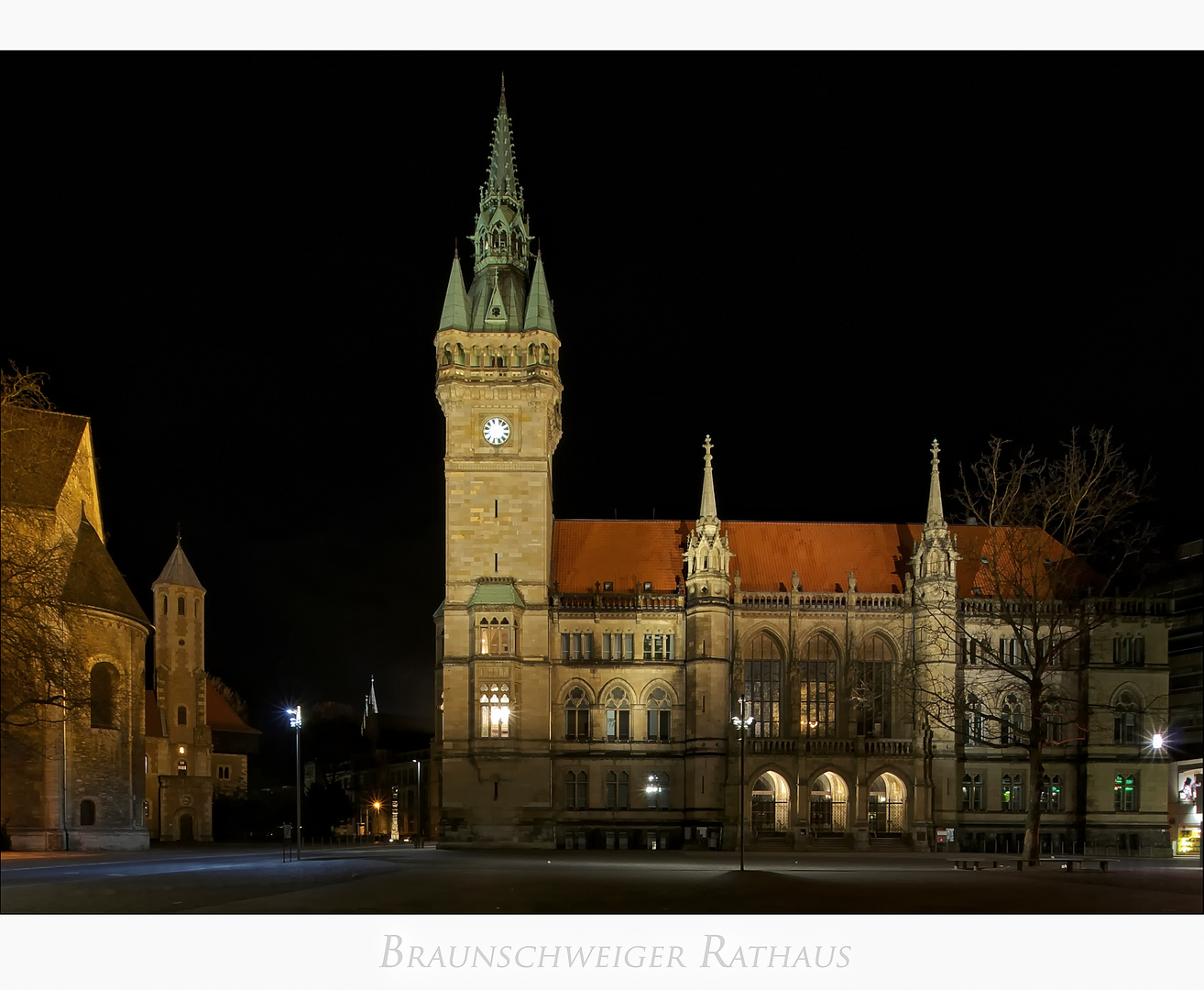 Brunswick " Blick zum Rathaus...."