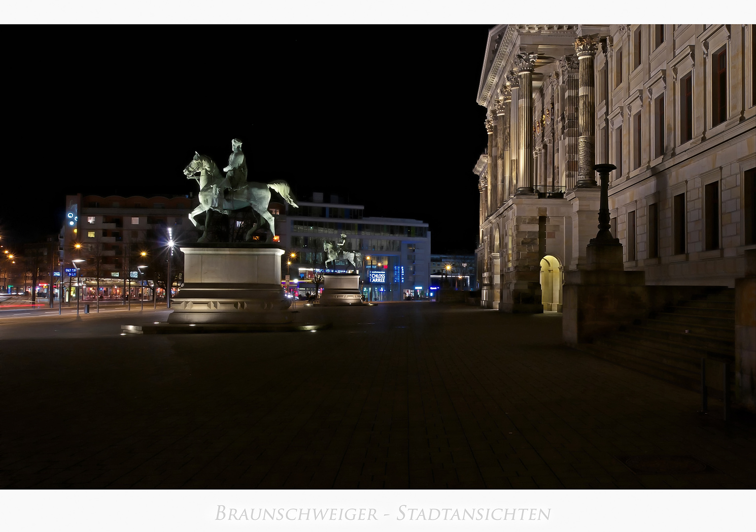 Brunswiek " Braunschweig, bei Nacht...."