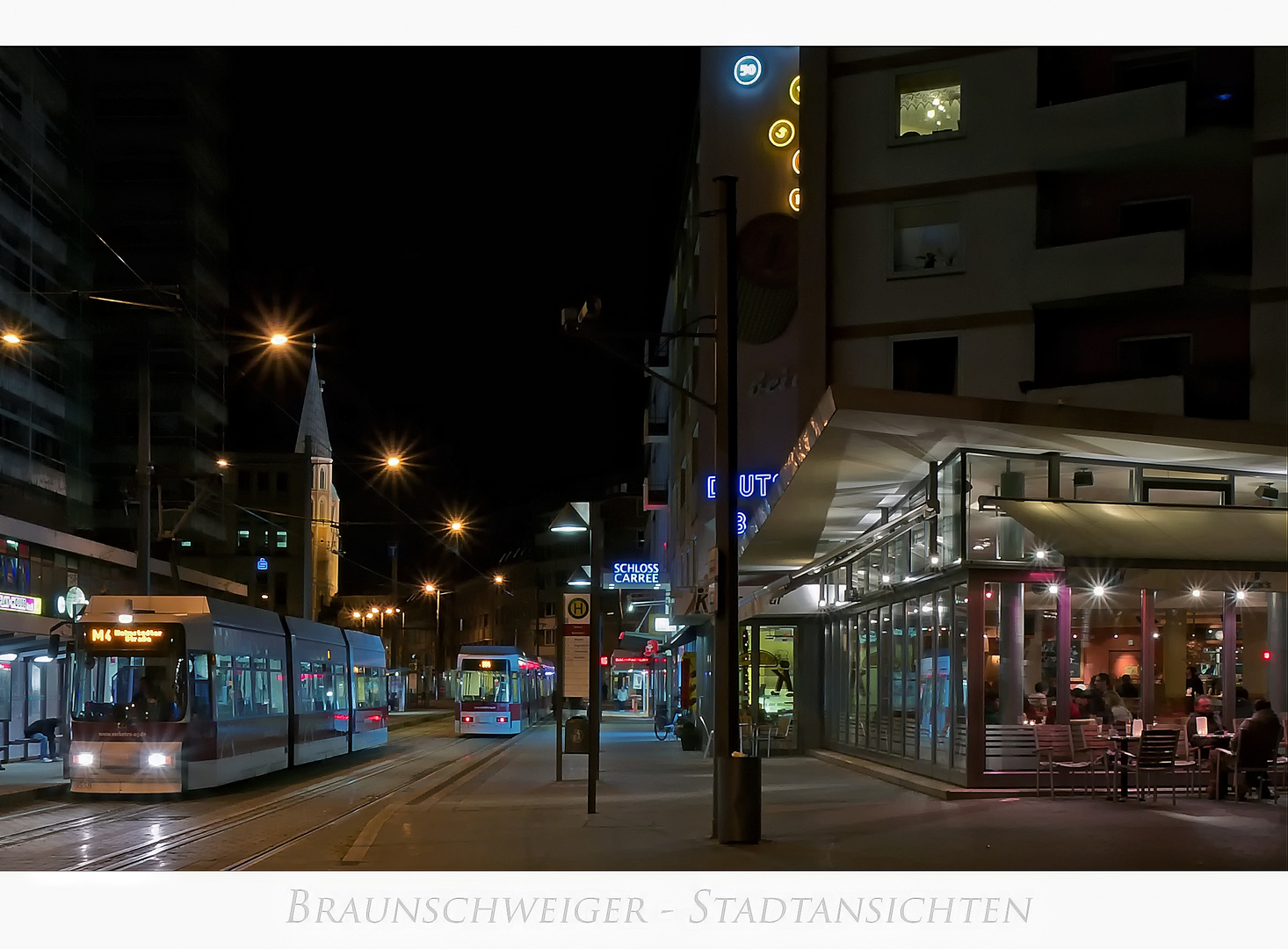 Brunswiek " Braunschweiger - Stadtansichten bei Nacht...."