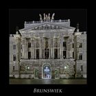 Brunswiek - Schloß-Arkaden " Blick zum Mittelbau des Schlosses...."