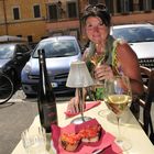 Bruschetta und italienischer Riesling - Mittagspause in Trastevere