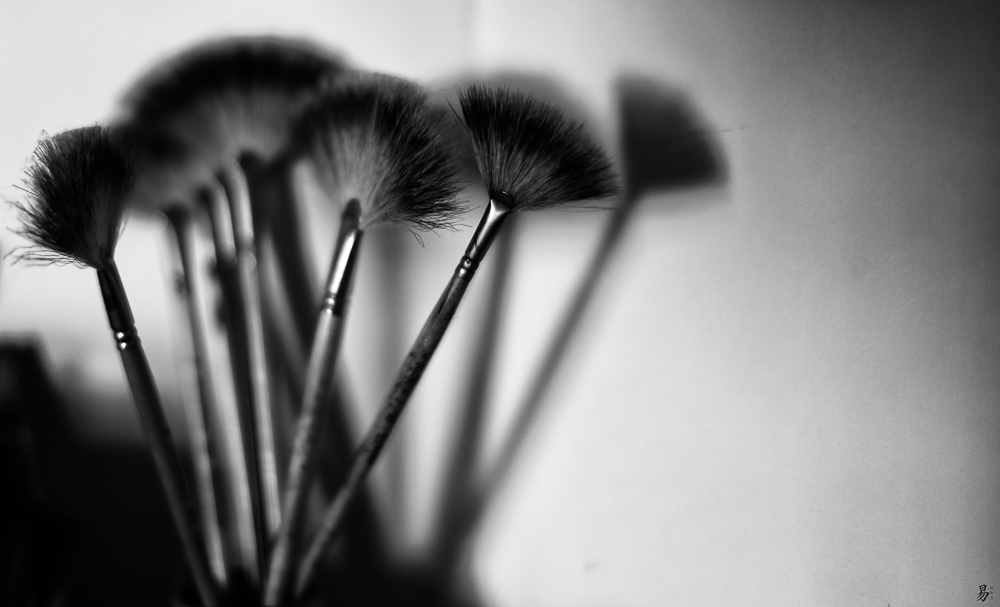 brush....