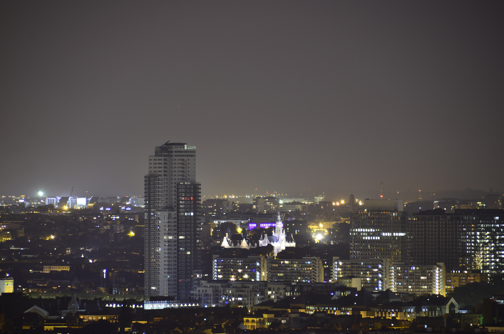 Brussels by night