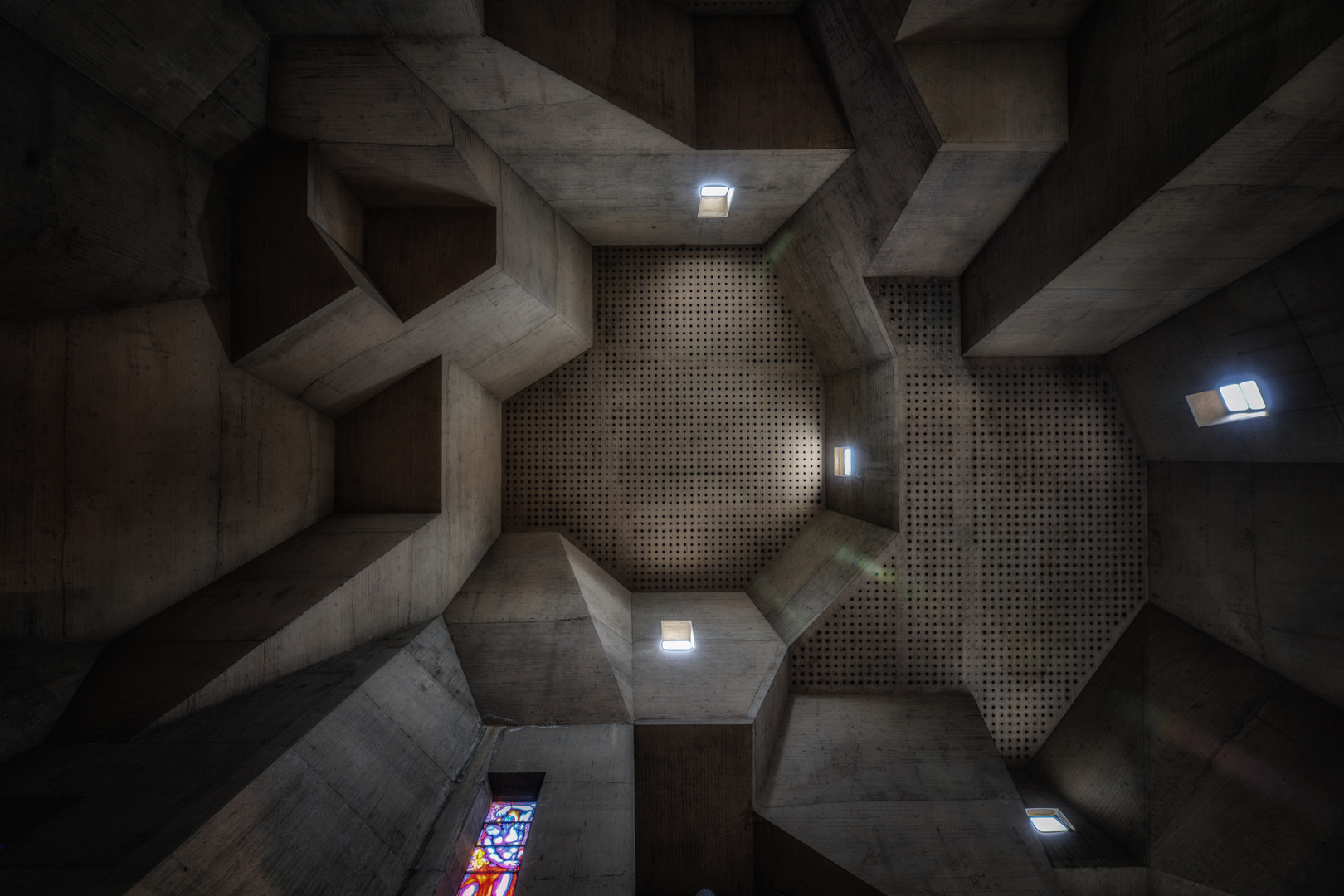 Brutalismus Foto & Bild architektur, sakralbauten, innenansichten