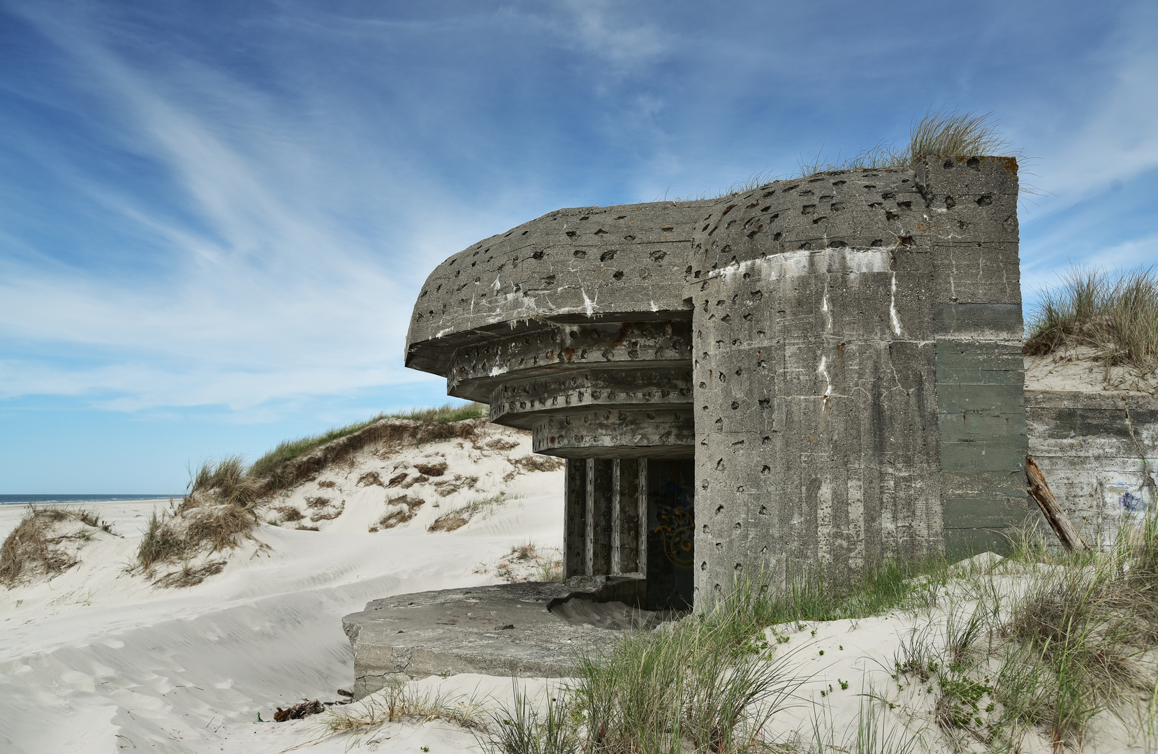 Brutalismus am Nordseestrand