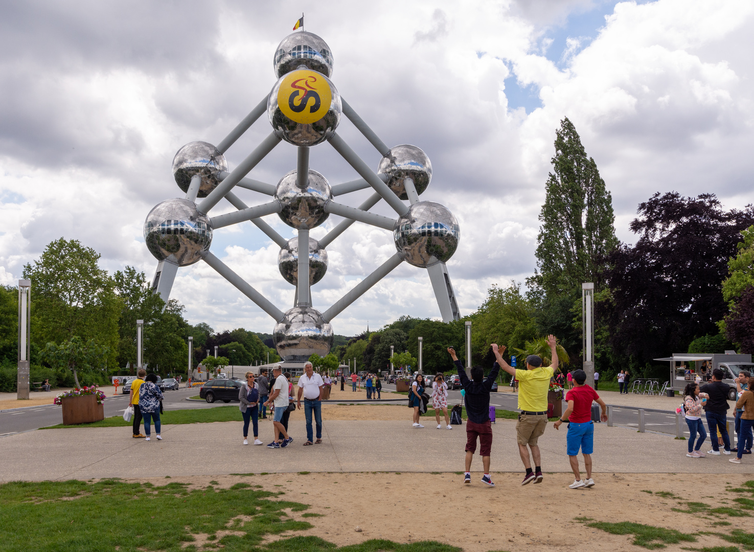 Bruxelles - Boulevard du Centenaire - Atomium - 04