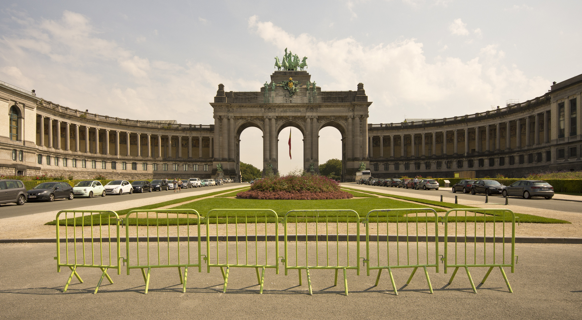 Bruxelles - Parc du Cinquantenaire - Les Arcades du Cinquantenaire - 03