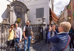 Bruxelles - Rue de l'Etuve - Manneken Pis -  02