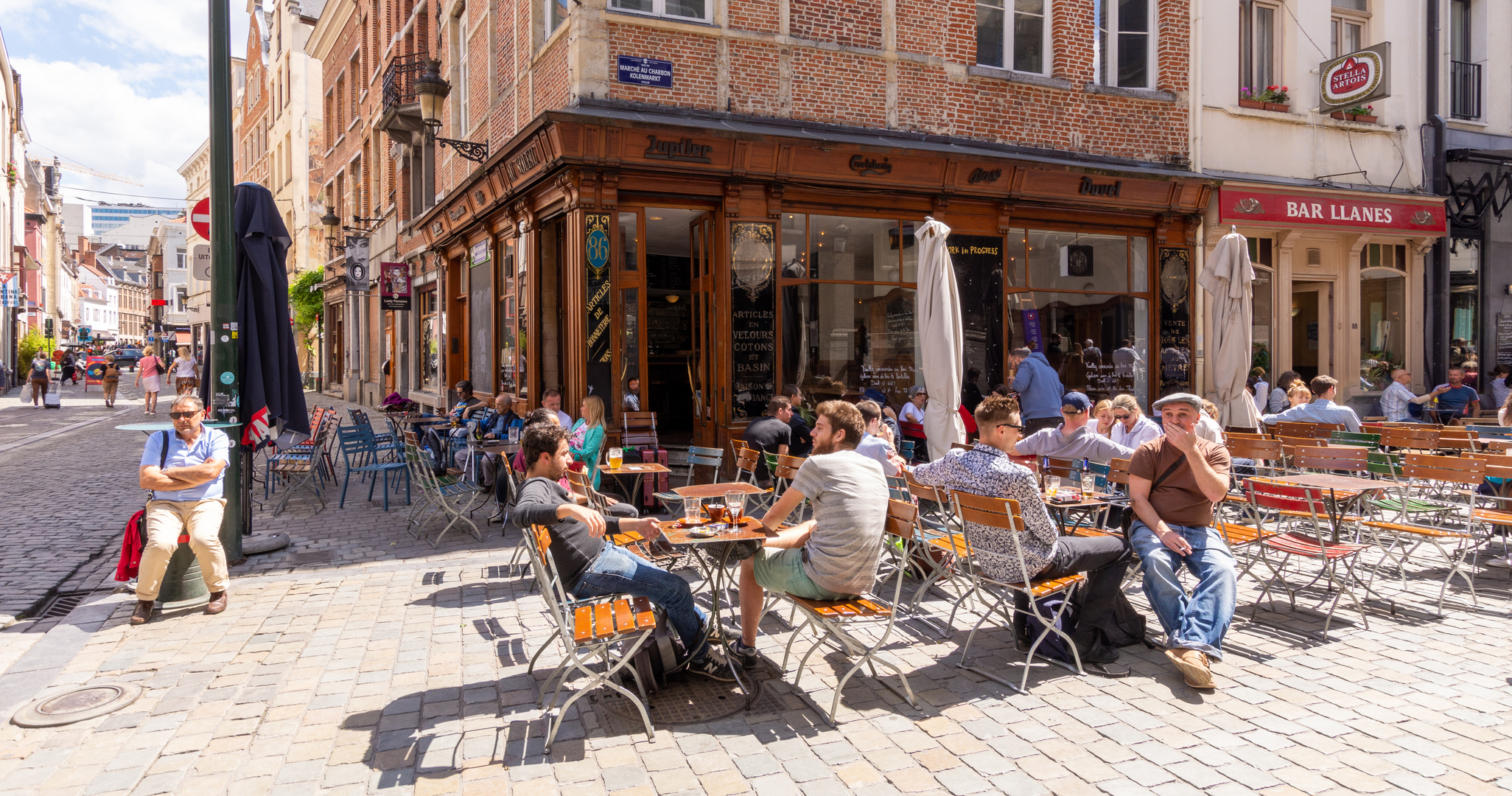 Bruxelles - Rue du Marché au Charbon