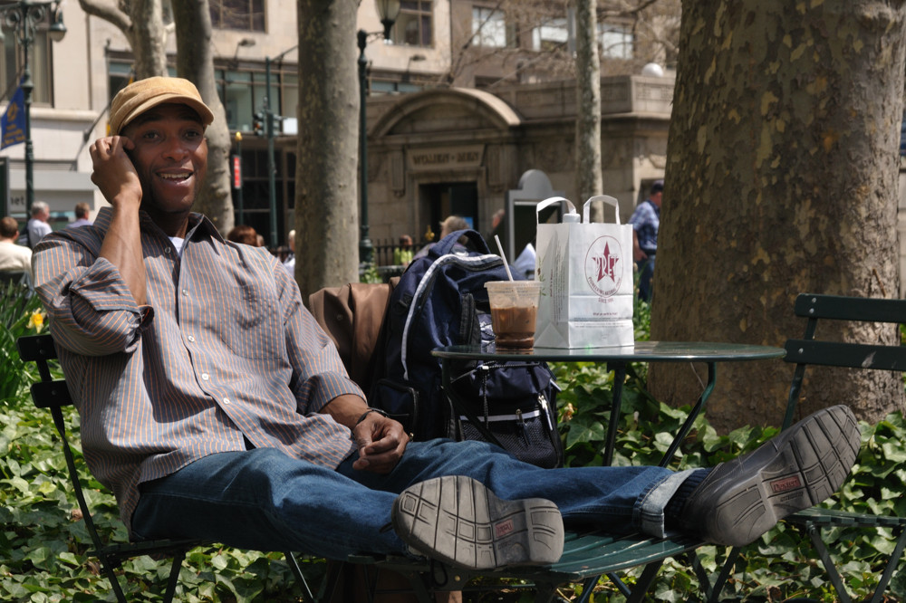 Bryant Park´s Midday Break - New York