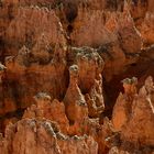 Bryce am Abend: Formen