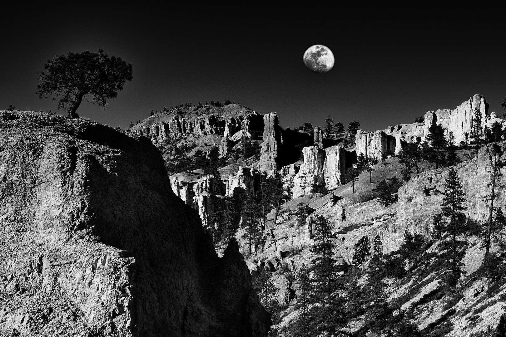 Bryce bei Nacht I