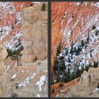 Bryce Canyon im Schnee 3D