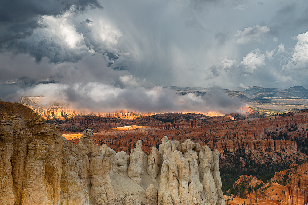 Bryce im Abzug eines Gewitters.