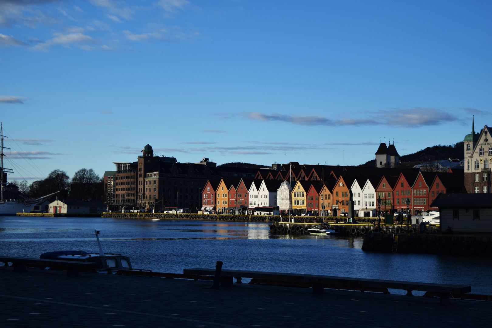 Bryggen am morgen