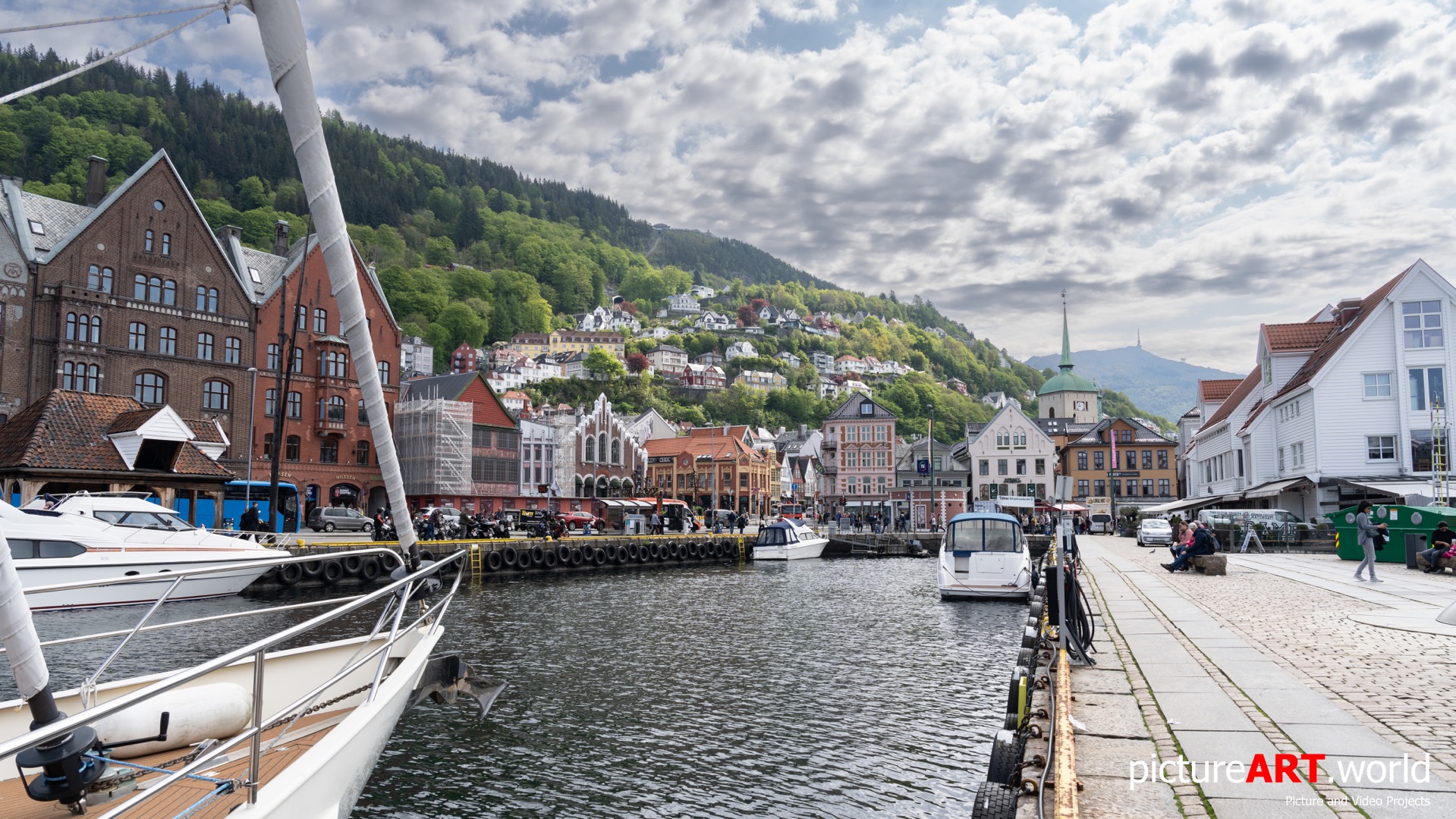 Bryggen - Bergen in Norwegen