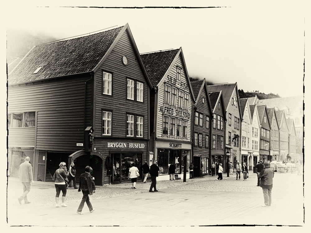 Bryggen im Jahre 2011