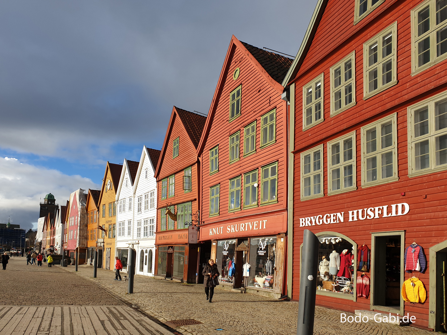 Bryggen im Winter