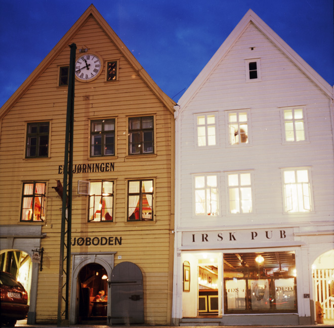 Bryggen in Norwegen