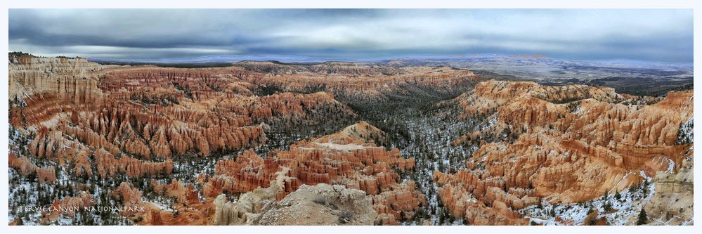 bryse canyon am spätnachmittag