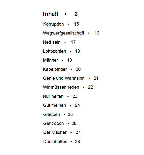 BS 1 - Inhalt Seite 2