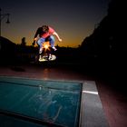 bs kickflip sunset