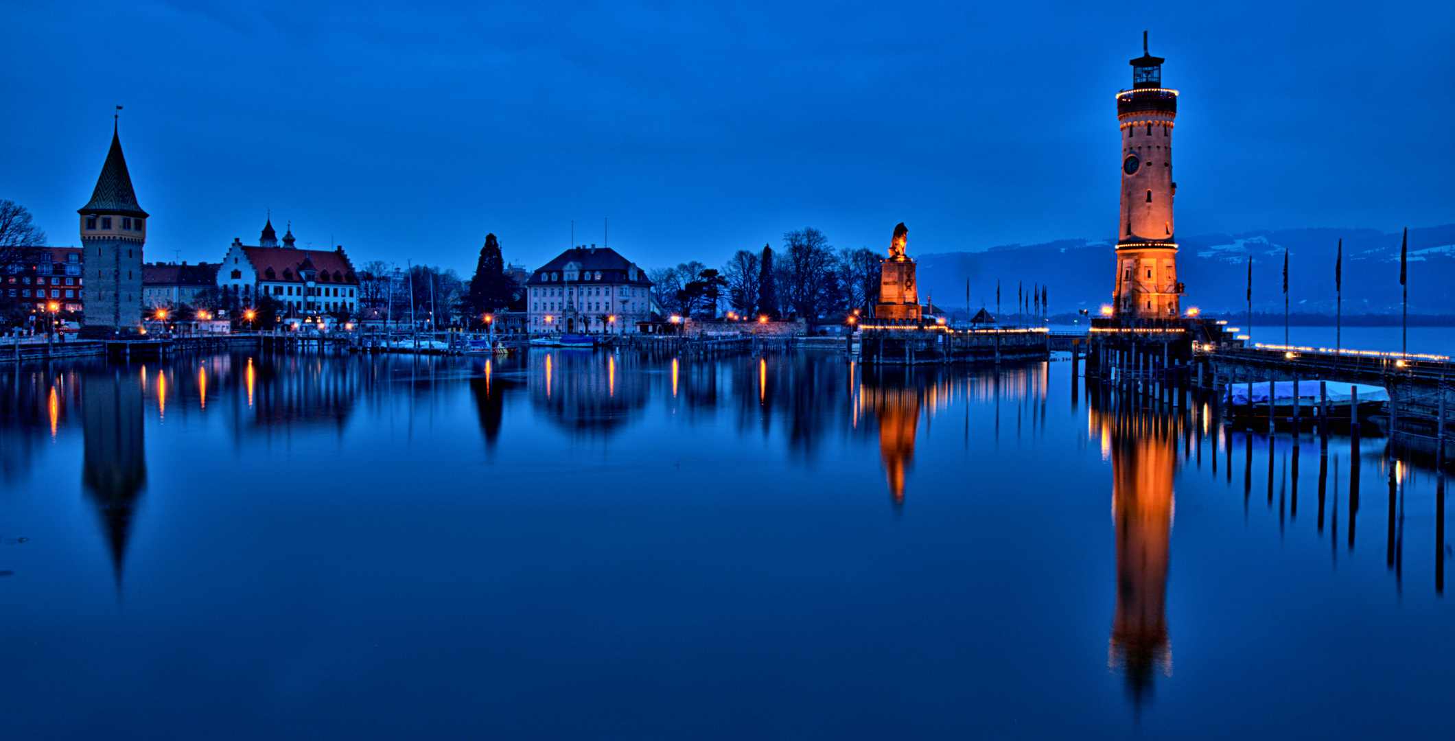 BSB-Hafen Lindau im Winter