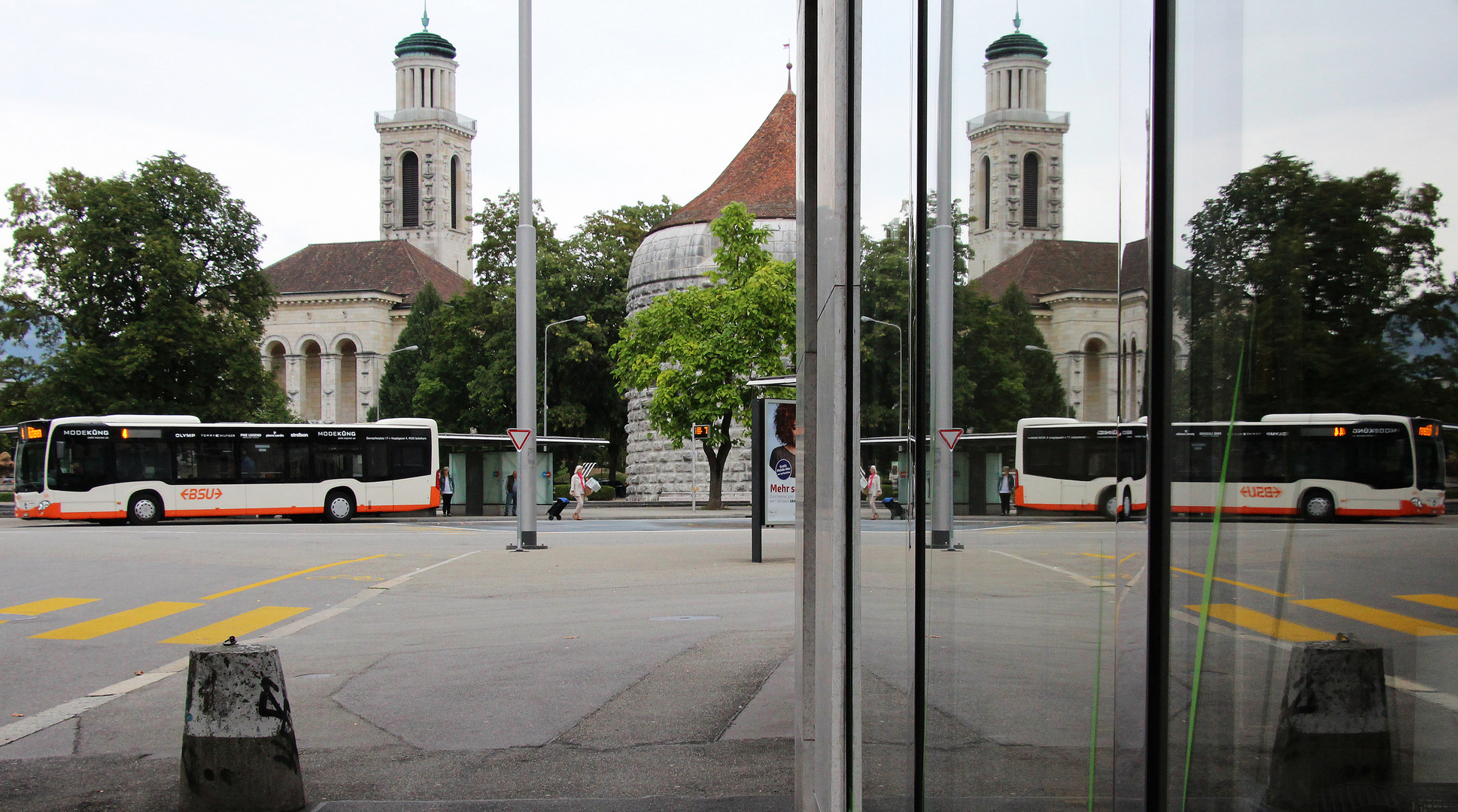 BSU Foto & Bild | bus, schweiz, spiegelung Bilder auf fotocommunity