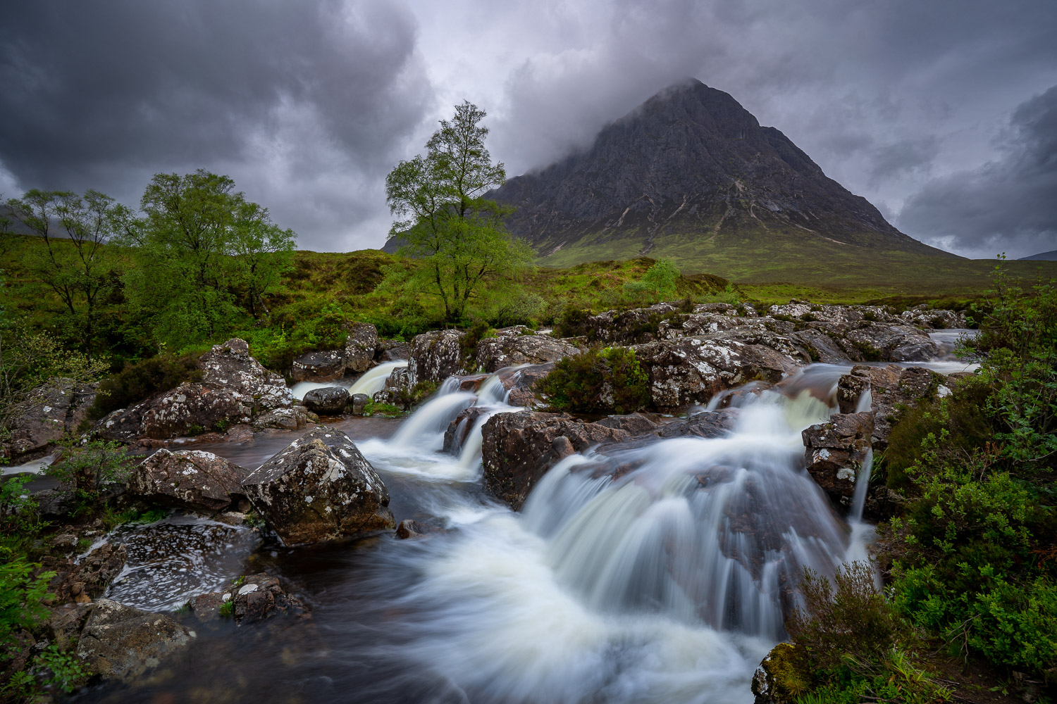 Buachaille Etive Mòr Waterfalls