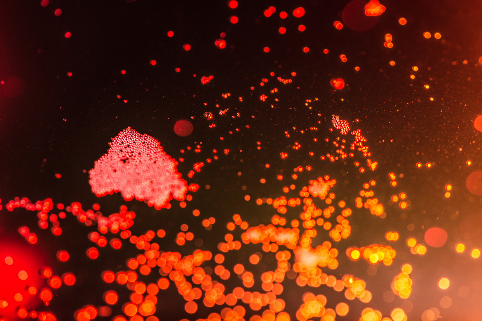 Bubbele Foto & Bild abstraktes, farben, bläschen Bilder auf