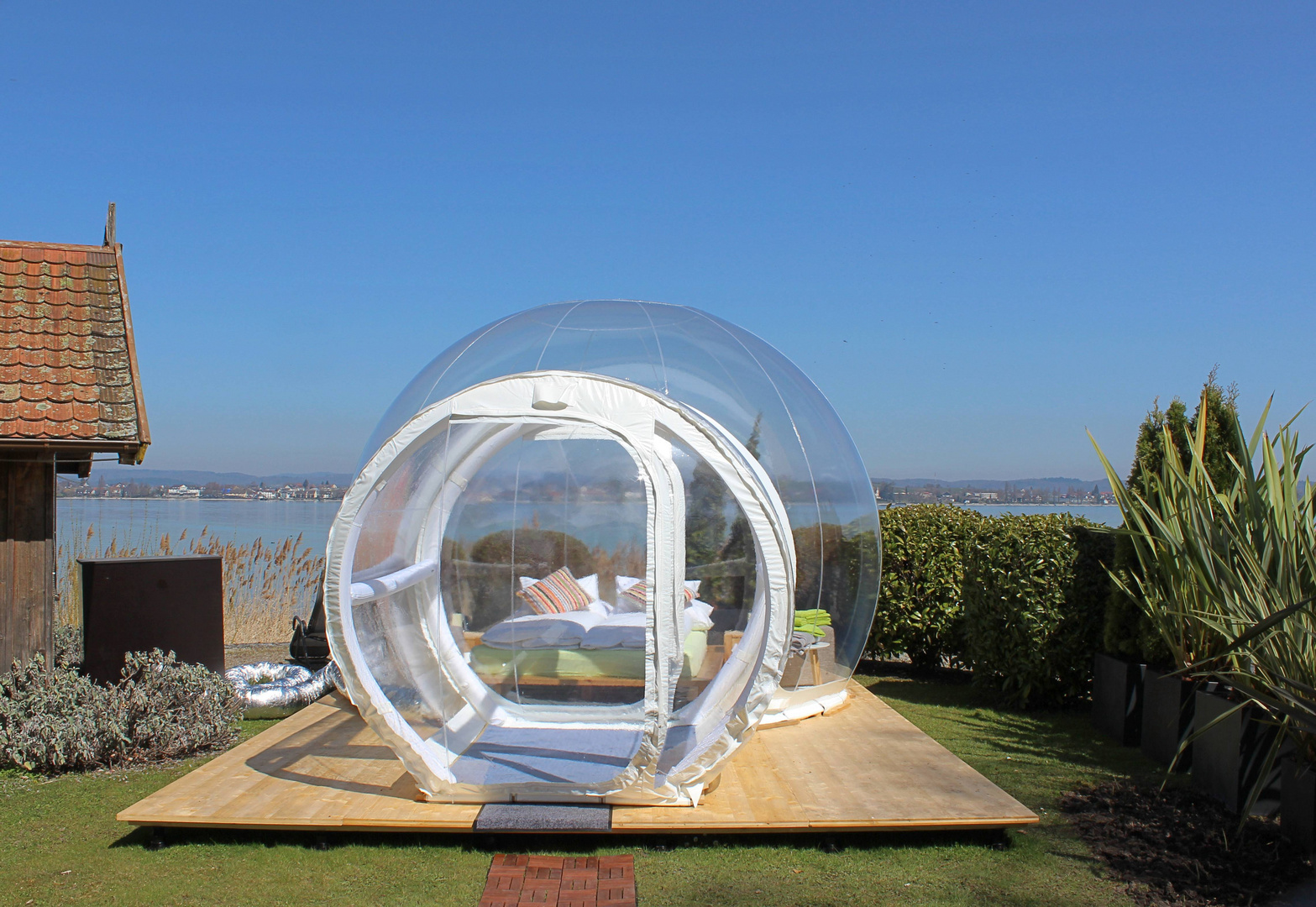 Bubble-Hotel am Bodensee ...