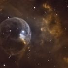 Bubble Nebel NGC7635 in Hubble Palette
