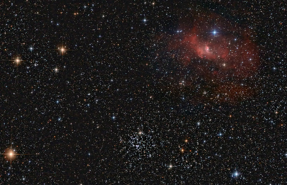 Bubblenebel und M52