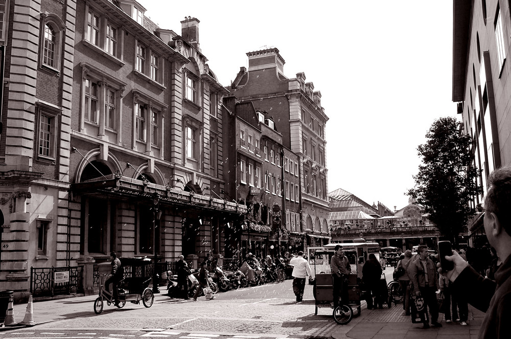 Bubbles come to Covent Garden