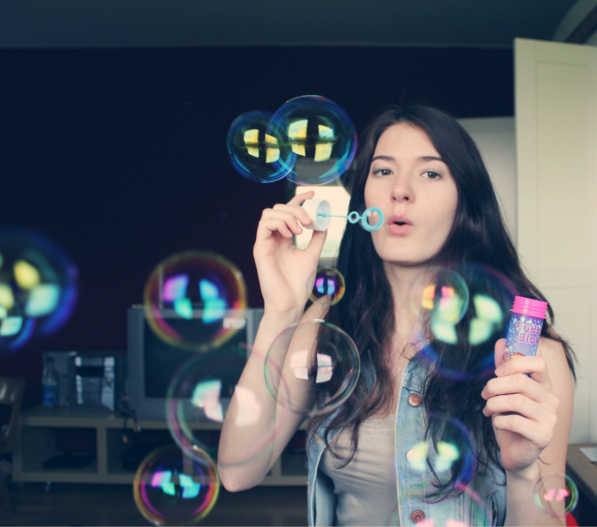 Bubbles.