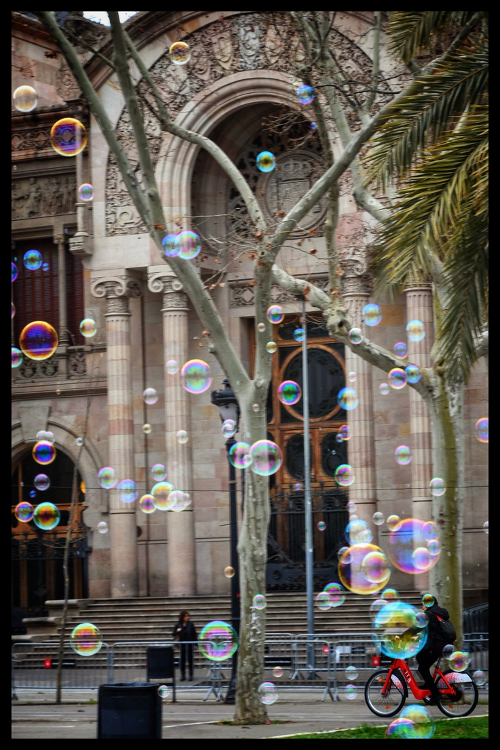 Bubbles in Barcelona 