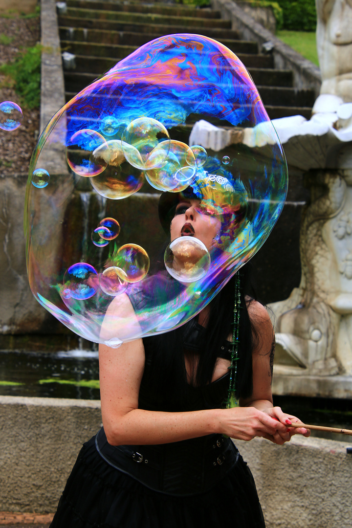 Bubbles mit Durchblick