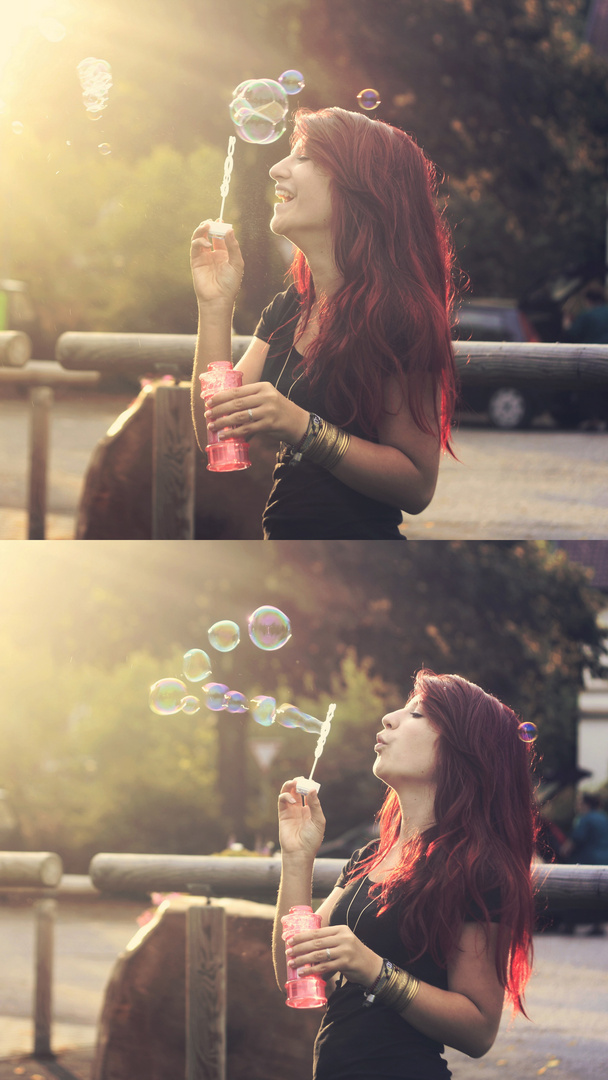 Bubbles of Happiness