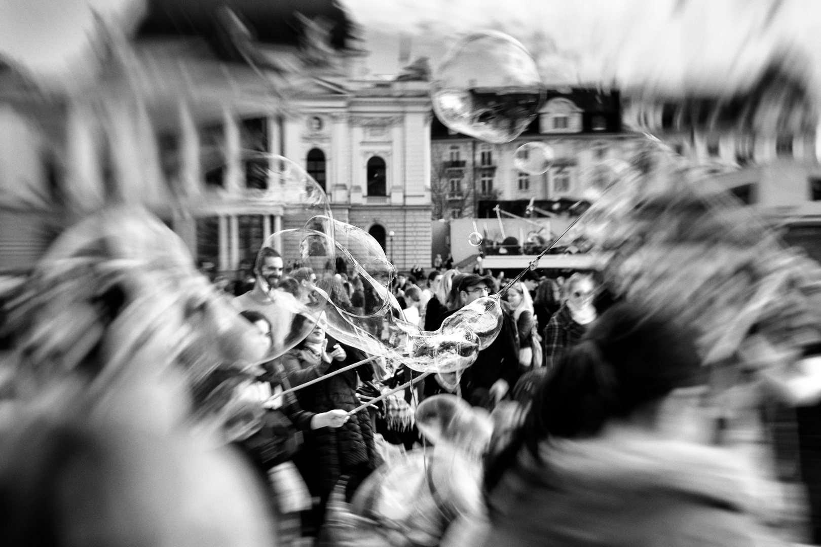 Bubbles-Shooting-Sechseläutenplatz Zürich