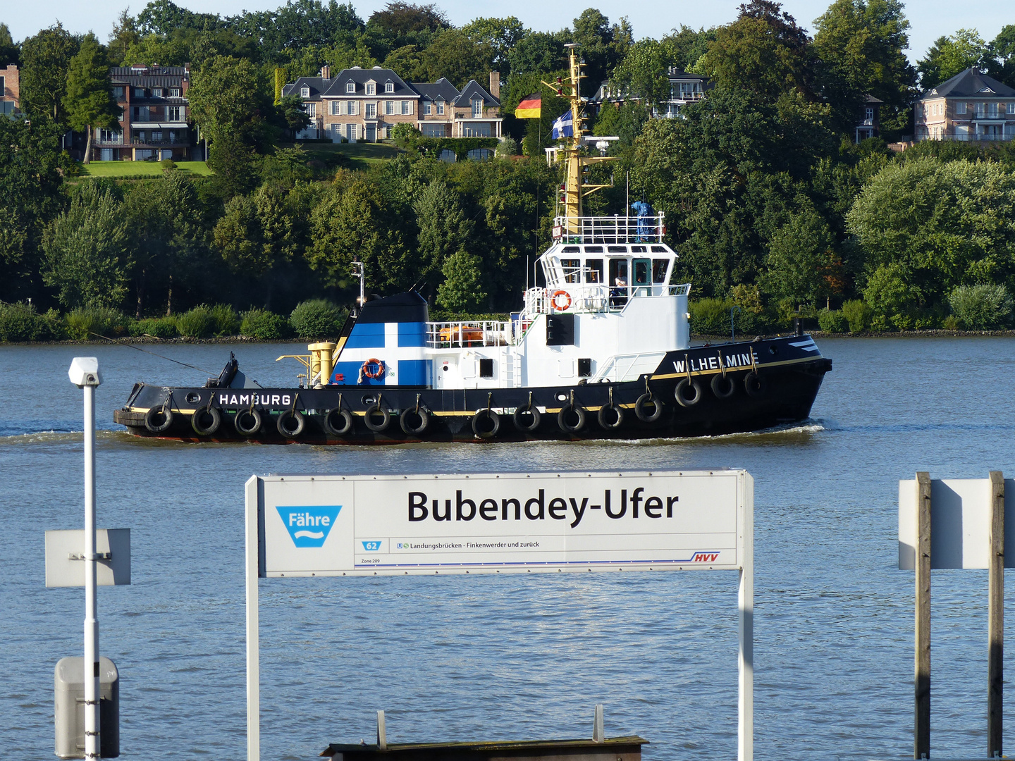 Bubendey-Ufer in Hamburg....