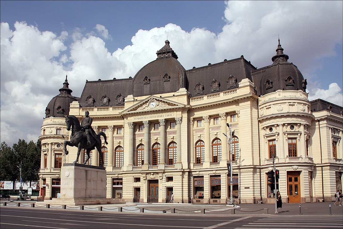 Bucarest - Bibliothèque universitaire