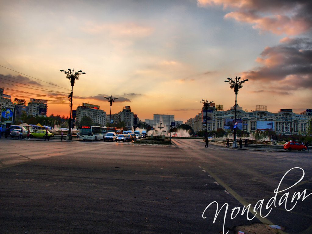 Bucharest Unirii Square