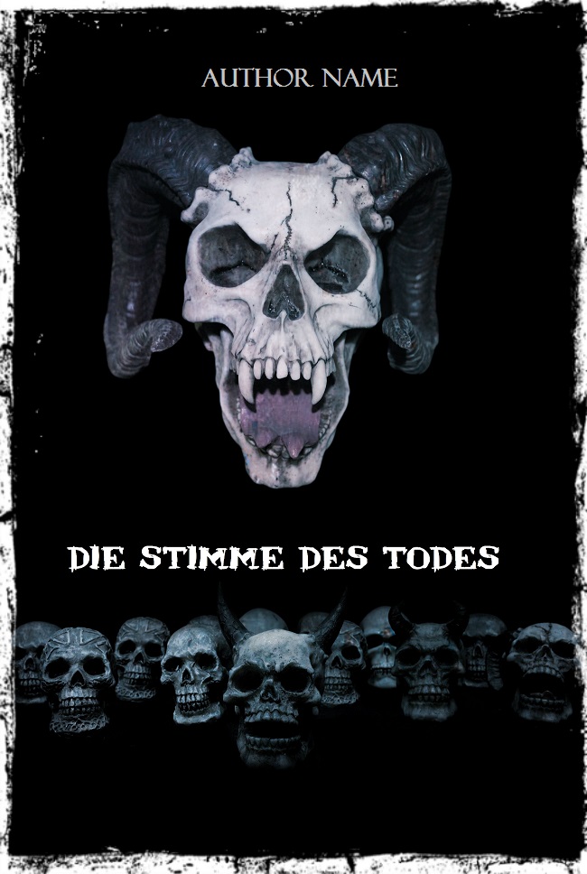 Buchcover "Die Stimme des Todes"