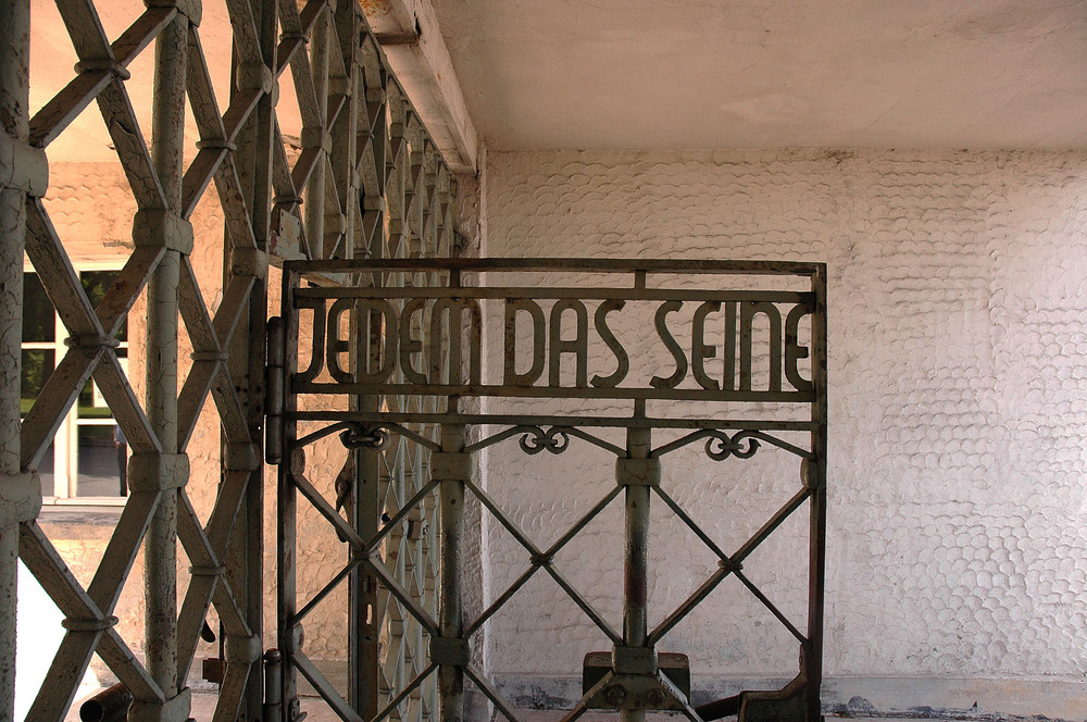 Buchenwald Eingangstor