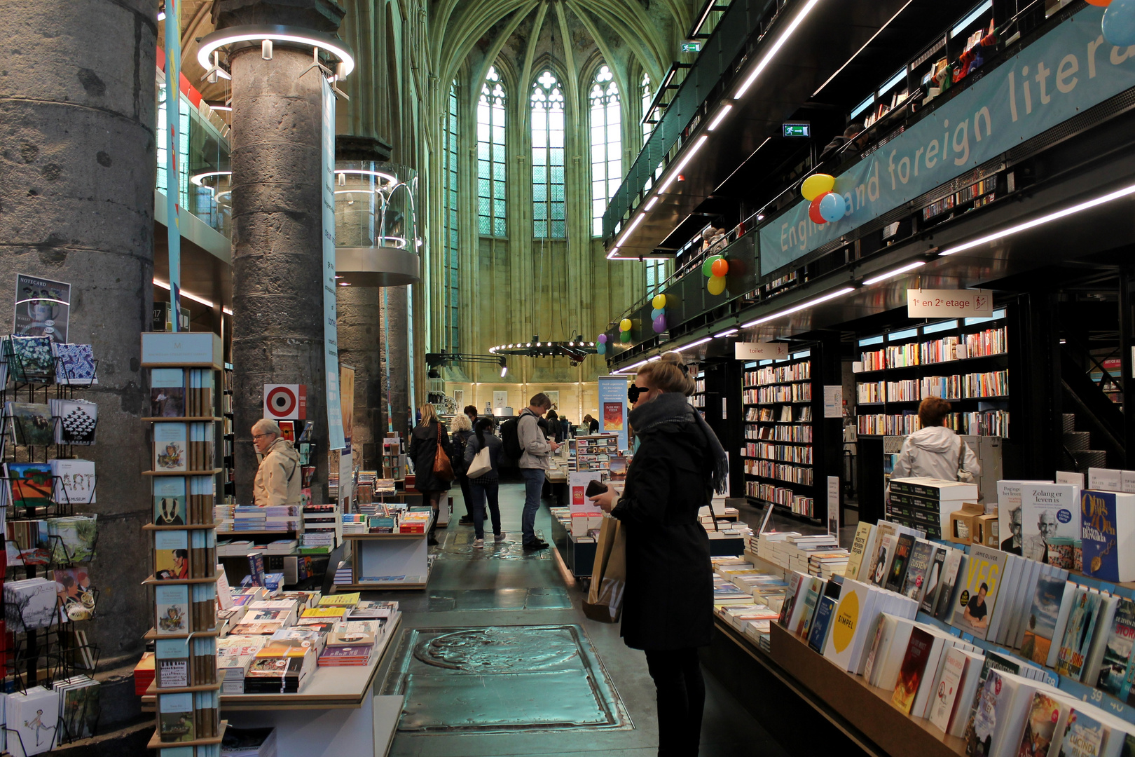 Buchhandlung in ehemaliger Kirche