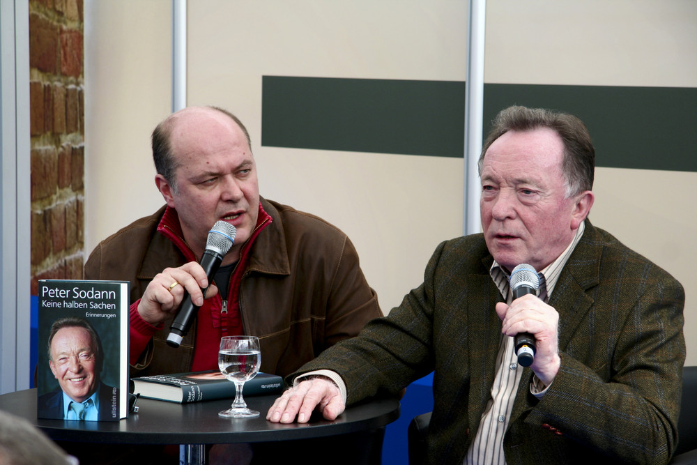 Buchmesse 2008 Peter Sodann