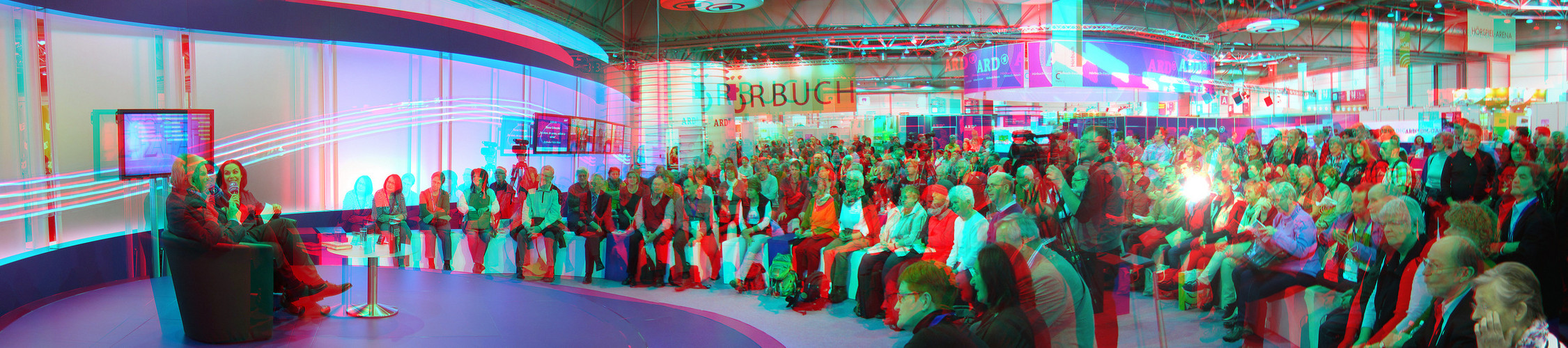 Buchmesse Leipzig 2014 (3D-Foto Panorama)