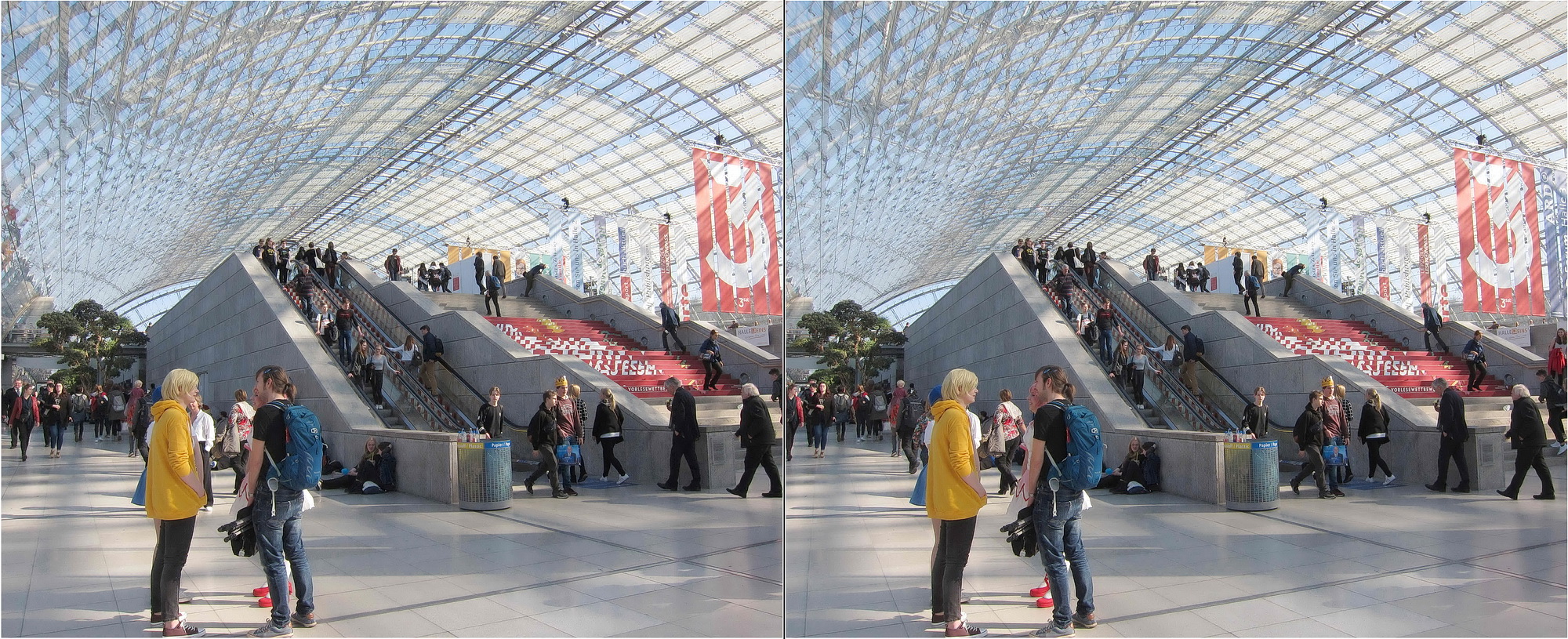 Buchmesse Leipzig 2019 in 3D 09