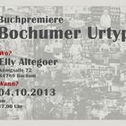 Buchpremiere Bochumer Urtyp